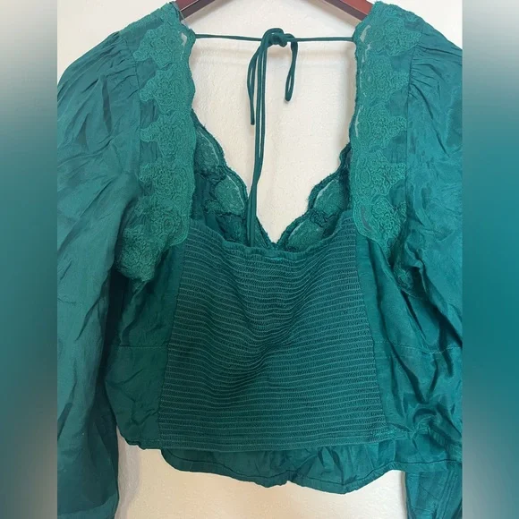 Free People Janelle Lace Top - Picture 8 of 12